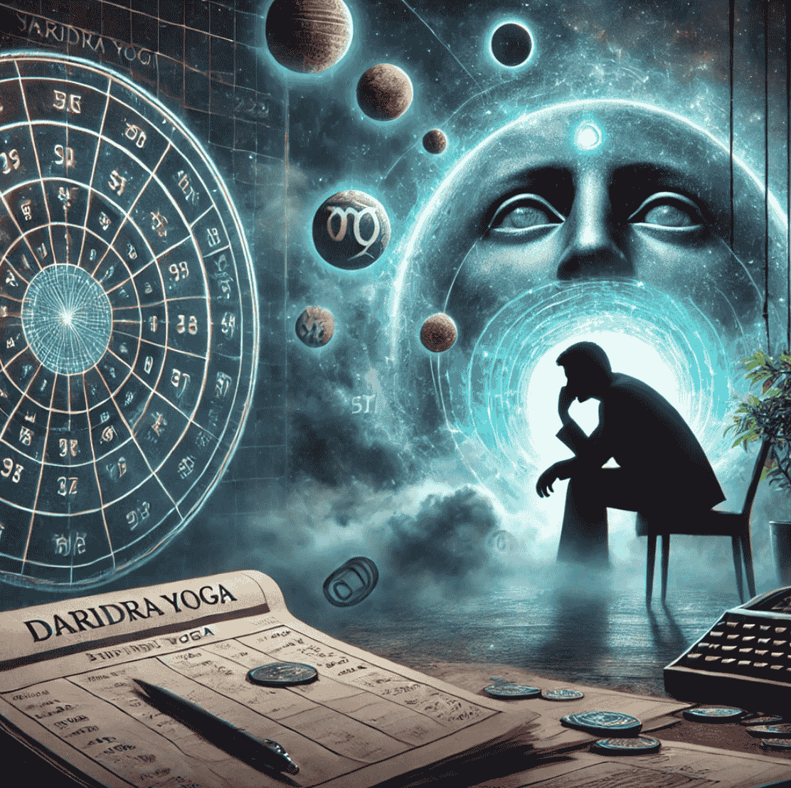 Daridra Yoga (Part 3): Affliction of Lagna & Moon by Ketu & Maraka Influence: 4 Powerful Examples